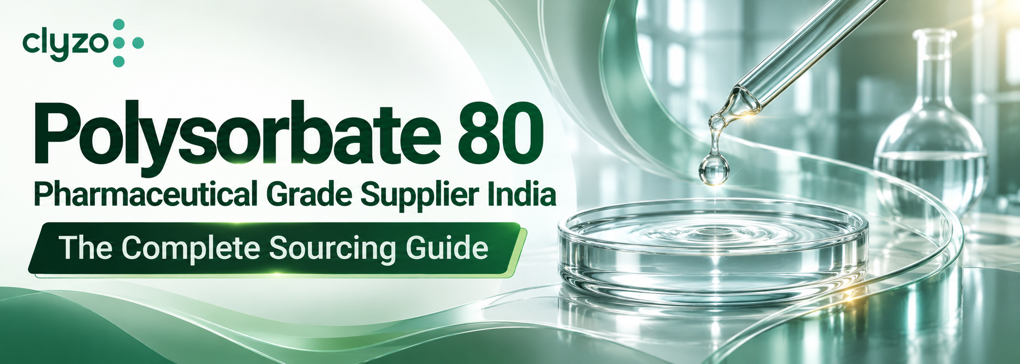 Polysorbate 80 Pharmaceutical Grade Supplier India: The Complete Sourcing Guide